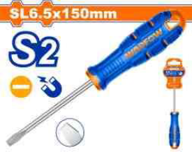 Magnetic Slotted Screwdriver (6.5x150mm, 32-CR)