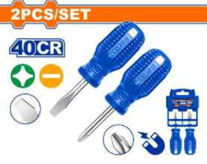 2-Piece Screwdriver Set (40CR, 38mm)