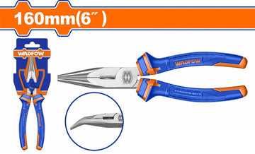 Carbon Steel Bent Nose Pliers (160mm)