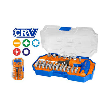 45-Piece T-Handle Wrench Screwdriver Set (CR-V)