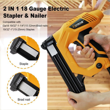 2 IN 1 Stapler/Nailer P802208