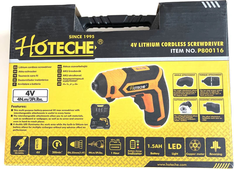 4-in-1 Cordless Tools 4V P800116