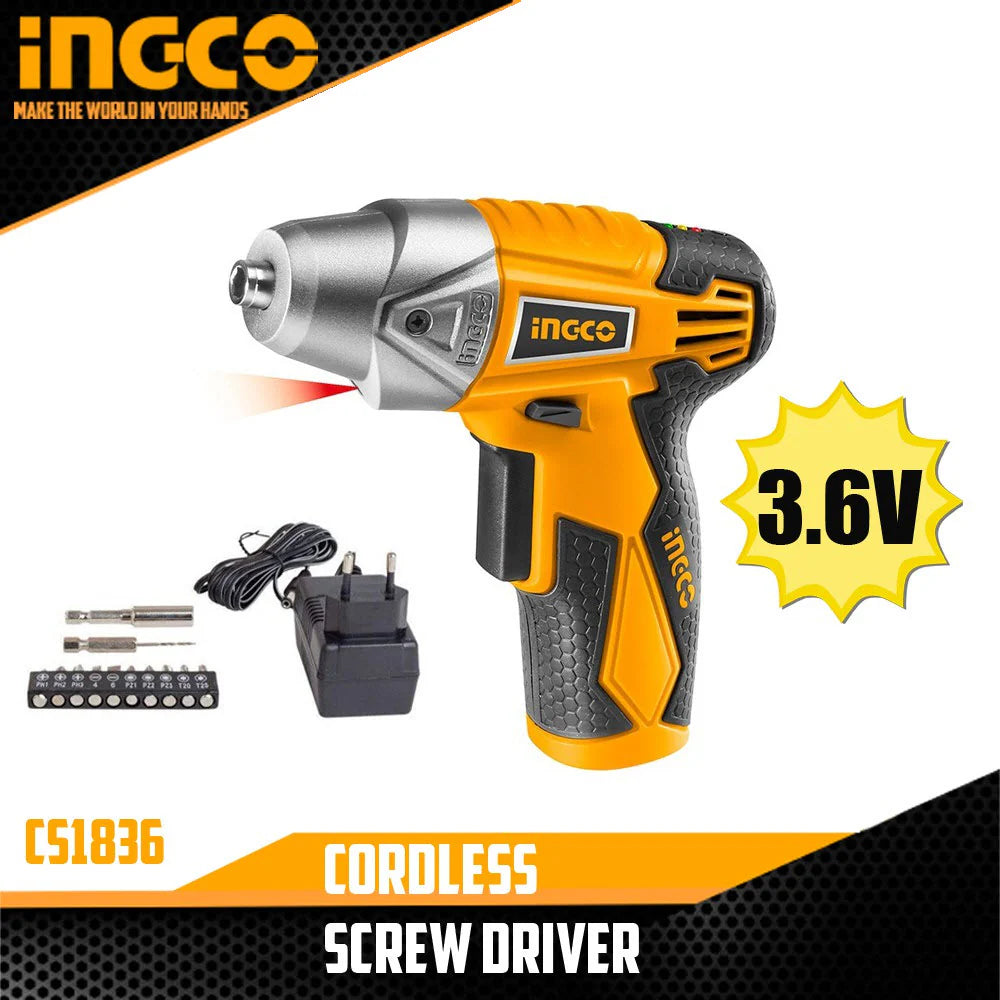 Cordless Screwdriver 3.6V CS1836