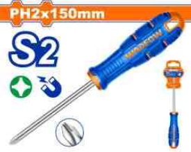 Magnetic Phillips Screwdriver (PH2x150mm, 32-CR)