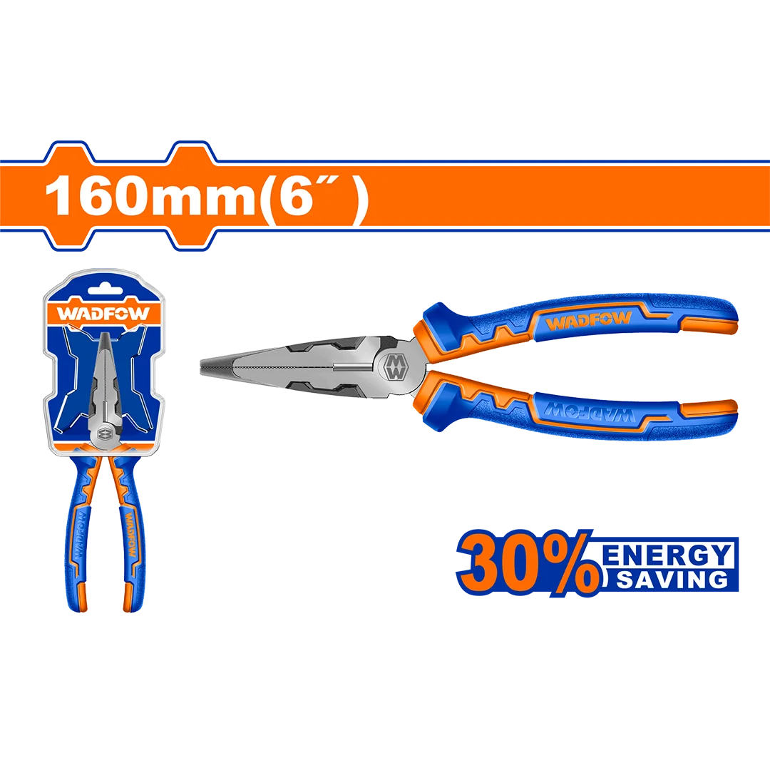 WPL2716 - High leverage long nose pliers