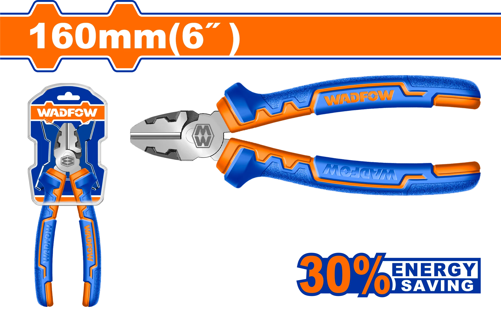 WPL3716 - High leverage diagonal cutting pliers