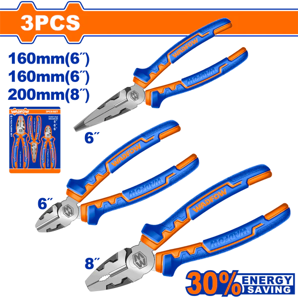 WPS0613 - 3 Pcs high leverage pliers set