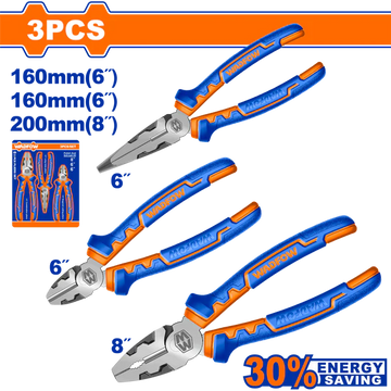 WPS0613 - 3 Pcs high leverage pliers set