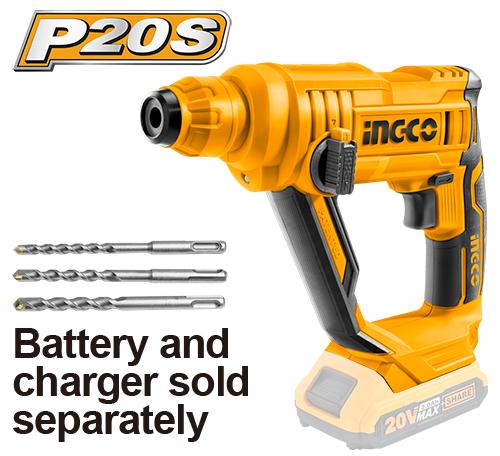 INGCO CORDLESS ROTARY HAMMER CRHLI1601